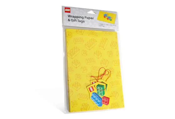 852462 Papier cadeau et étiquettes cadeau LEGO® - prix | Brick Broker