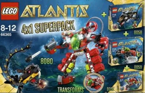 LEGO 66365 Super Pack Atlantis 4 en 1 - prix | Brick Broker