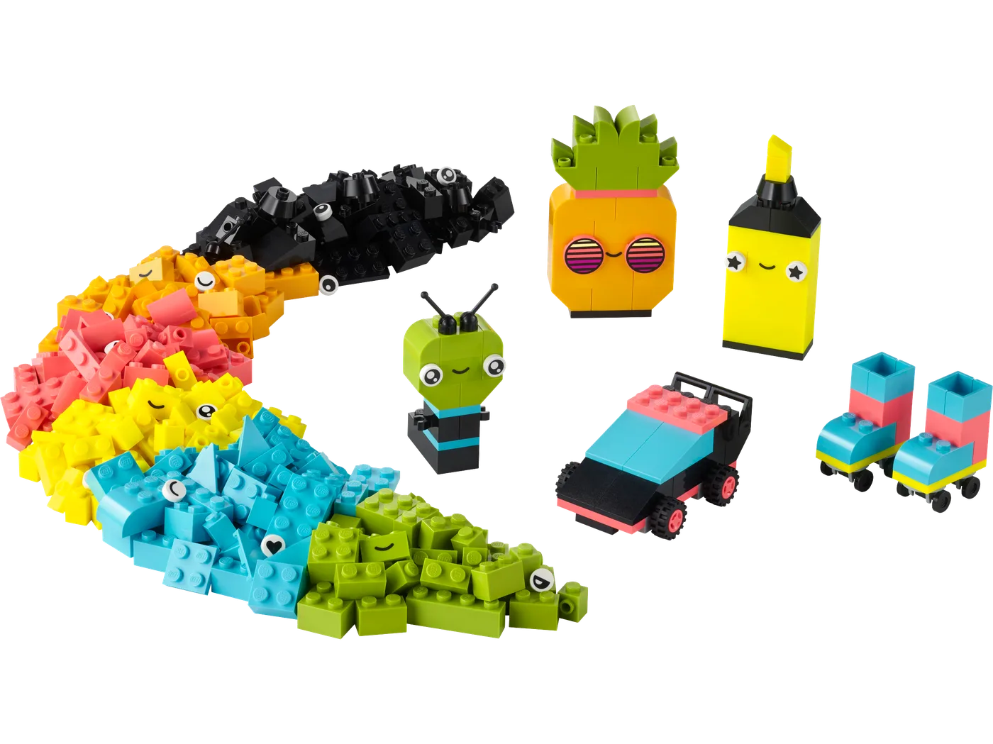 LEGO 11027 Plaisirs créatifs néon - prix | Brick Broker