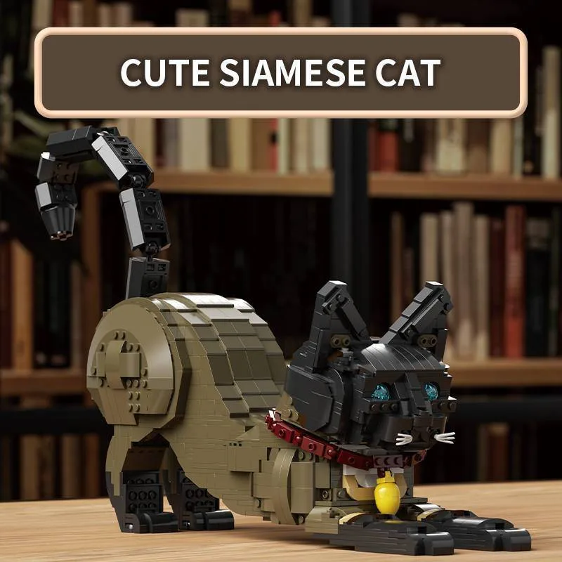 Xbert Chat siamois mignon (XBERT-66114) - prix | Brick Broker