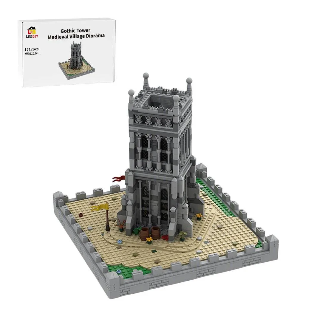 LesDiy Tour gothique - Village médiéval (LESDIY-3652079) - prix | Brick Broker