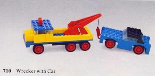 LEGO 710 Dépanneuse avec voiture - prix et où acheter | Brick Broker