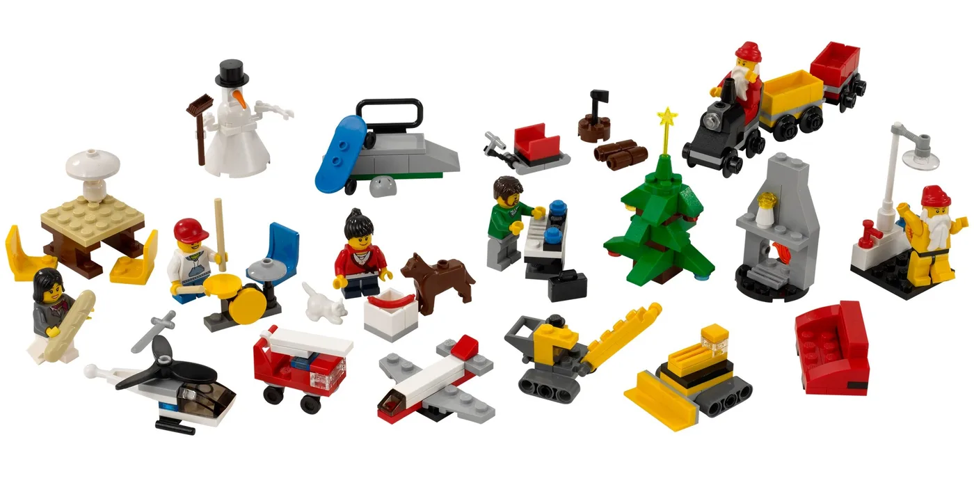 LEGO 2824 Calendrier de l'Avent City 2010 - prix | Brick Broker