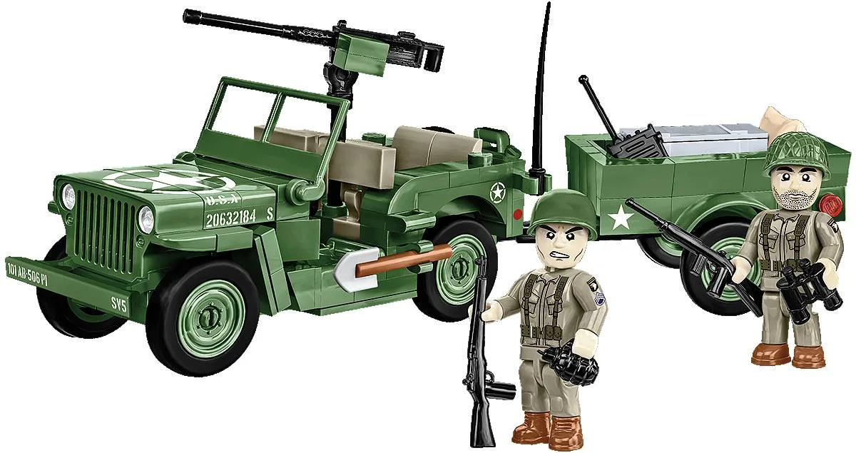 COBI Willys MB & Remorque (COBI-2297) - prix | Brick Broker
