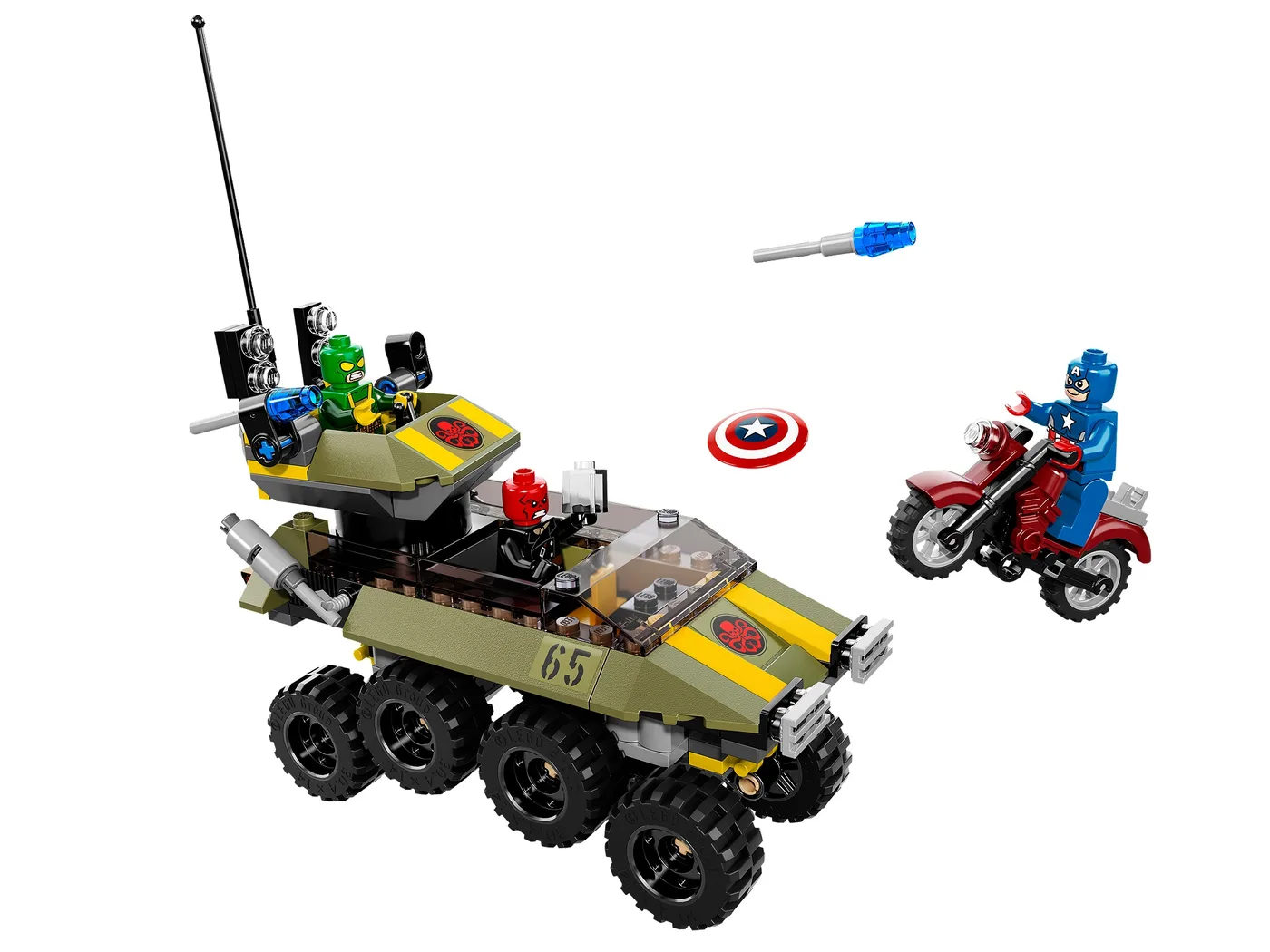 LEGO 76017 Captain America contre Hydra - prix | Brick Broker