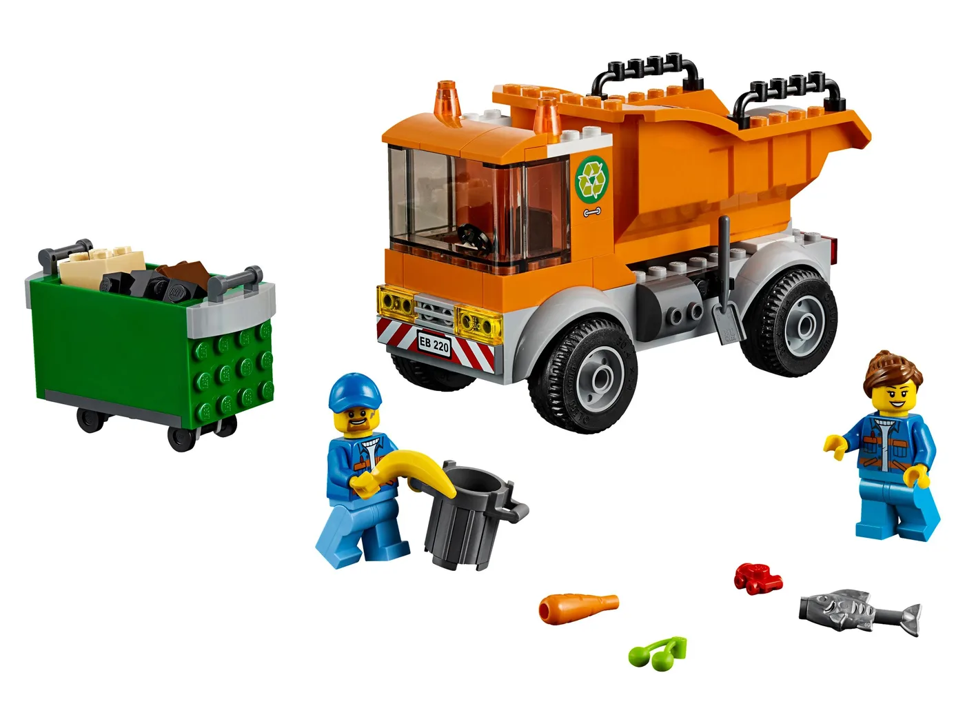 LEGO 60220 Camion poubelle - prix et où acheter | Brick Broker