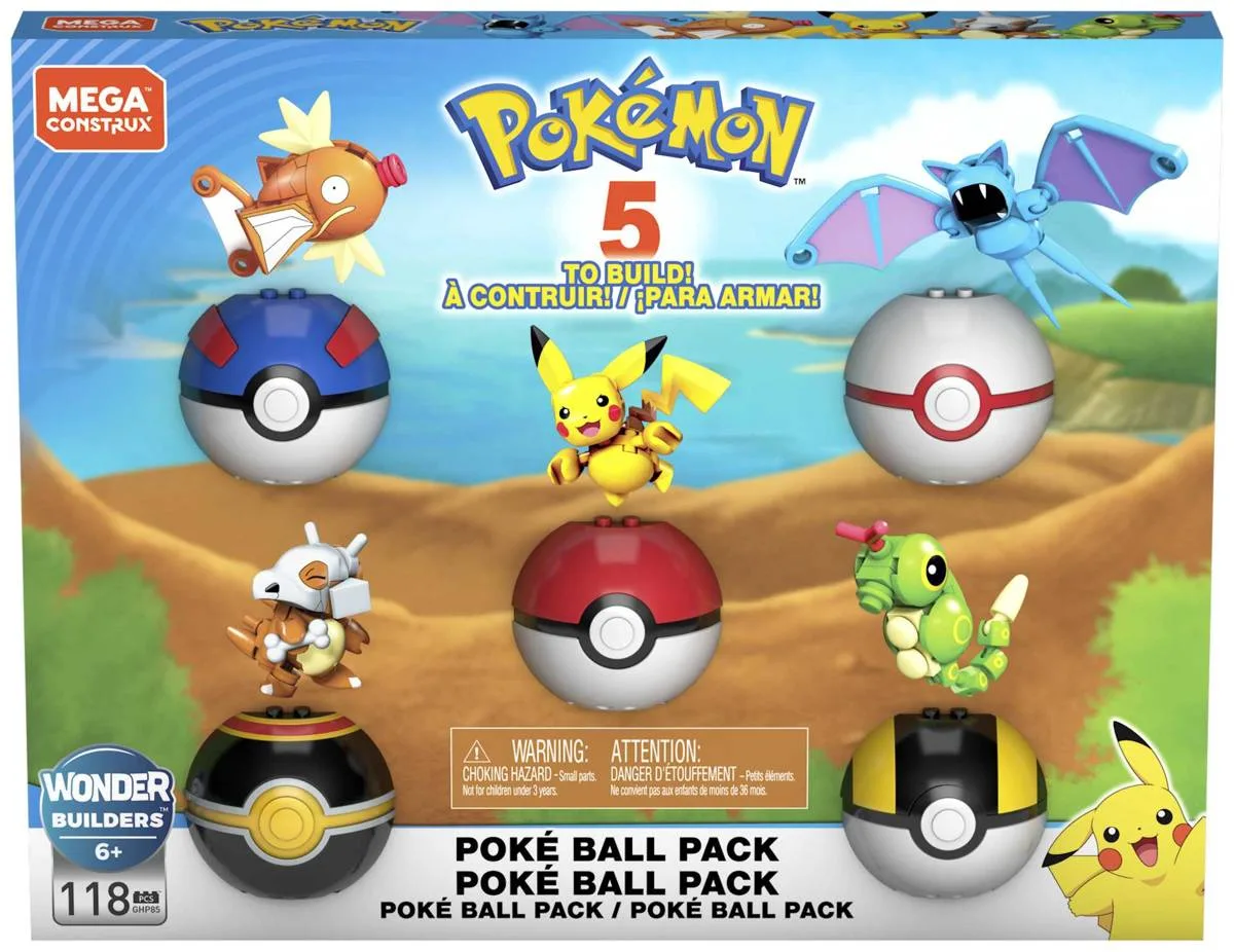 Mattel MEGA Pokémon™ - Coffret Pokeball Exclusif (GHP85) - prix | Brick Broker