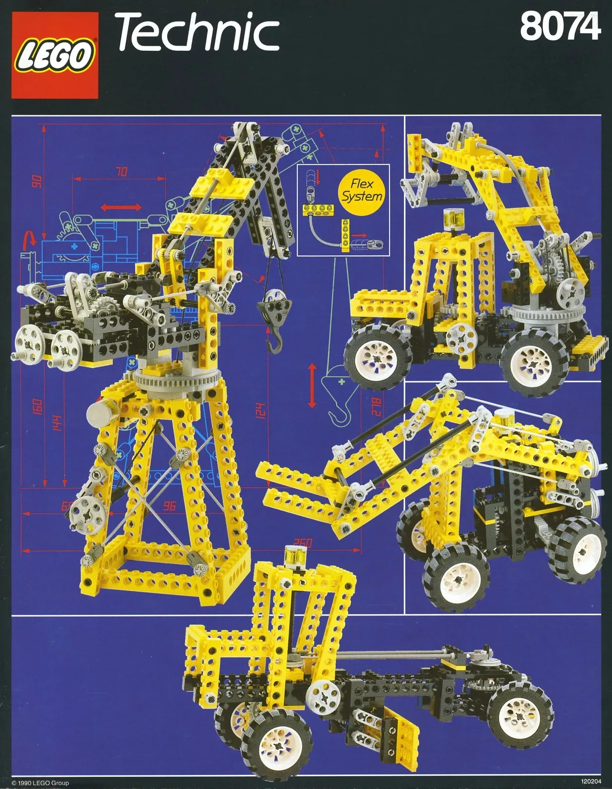 LEGO 8074 Ensemble de construction universel avec système Flex - prix | Brick Broker