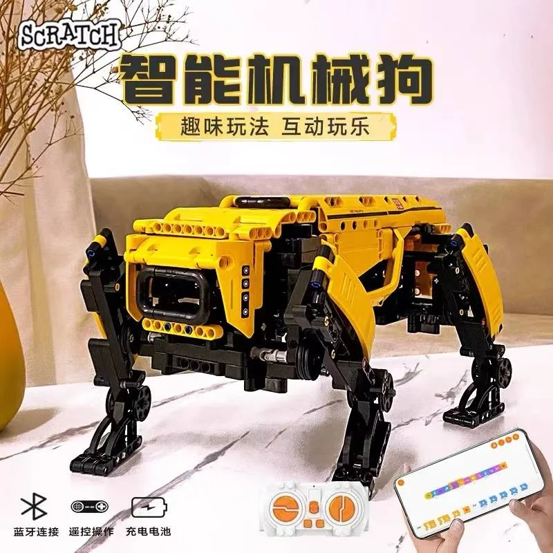 Mould King Chien robot télécommandé RC Power (MOU-15075) - prix | Brick Broker