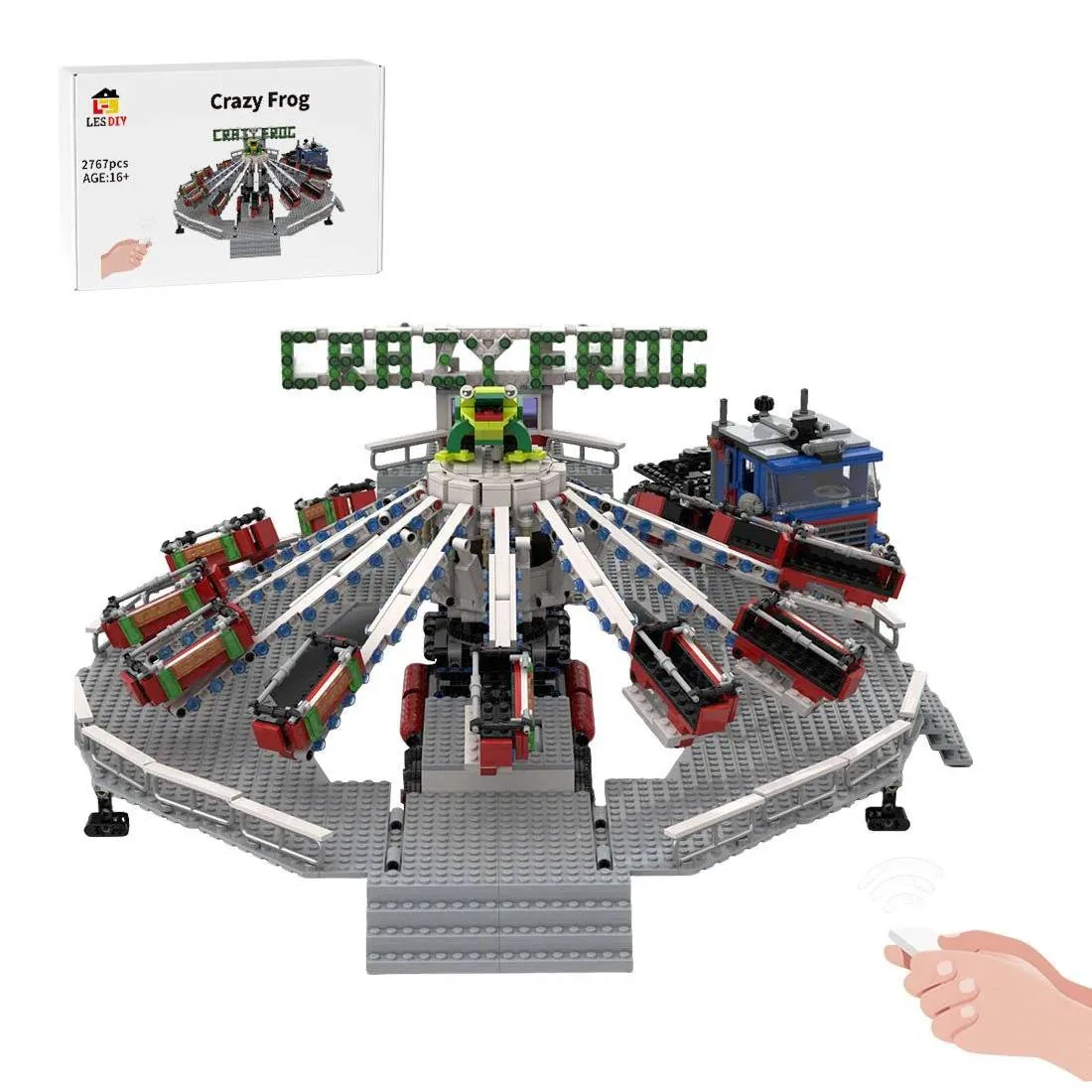 LesDiy Grenouilles folles de la fête foraine / Saute et souris (LESDIY-3660900) - prix | Brick Broker