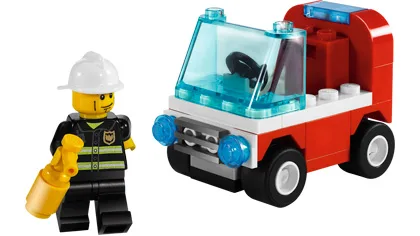 LEGO 30001 Voiture de pompier - prix et où acheter | Brick Broker