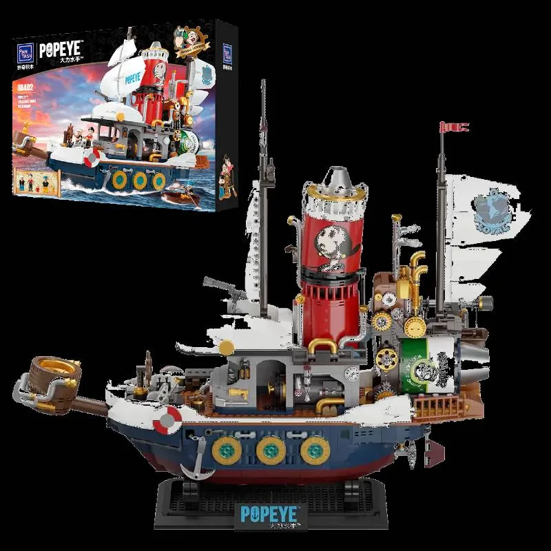 Pantasy Bateau à vapeur Chasse au trésor POPEYE™ (PANT-86402) - prix | Brick Broker