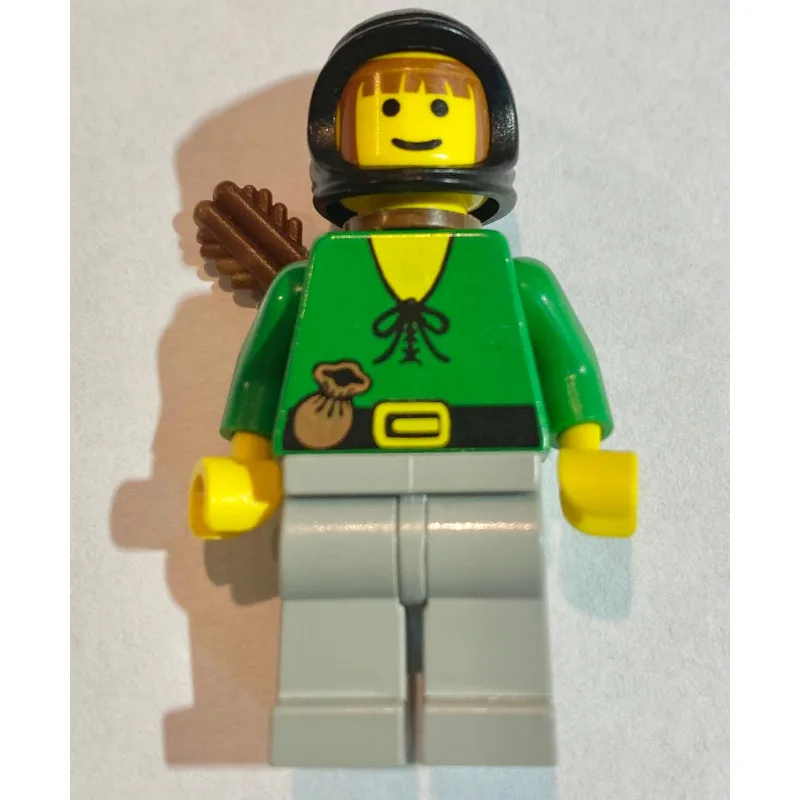 Forestman Archer (Dark Forest) - Black Hood — minifigurine LEGO | Brick Broker