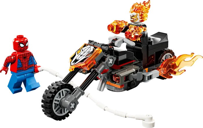 LEGO 76335 Spider-Man : L'équipe de choc de Ghost Rider - prix | Brick Broker