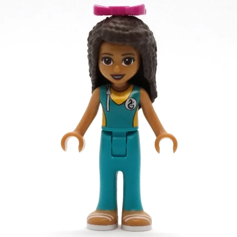 Andrea - Dark Turquoise Wet Suit — dans quels sets LEGO ? (fig-002673) | Brick Broker