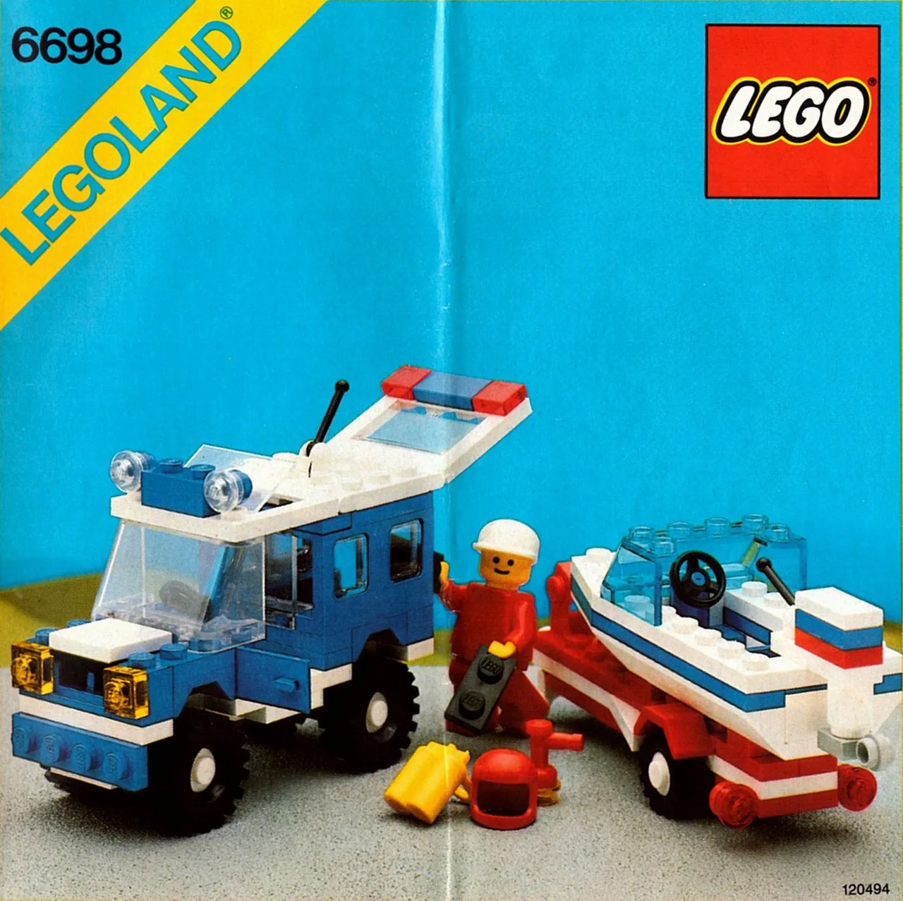 LEGO 6698 Camping-car avec hors-bord - prix | Brick Broker