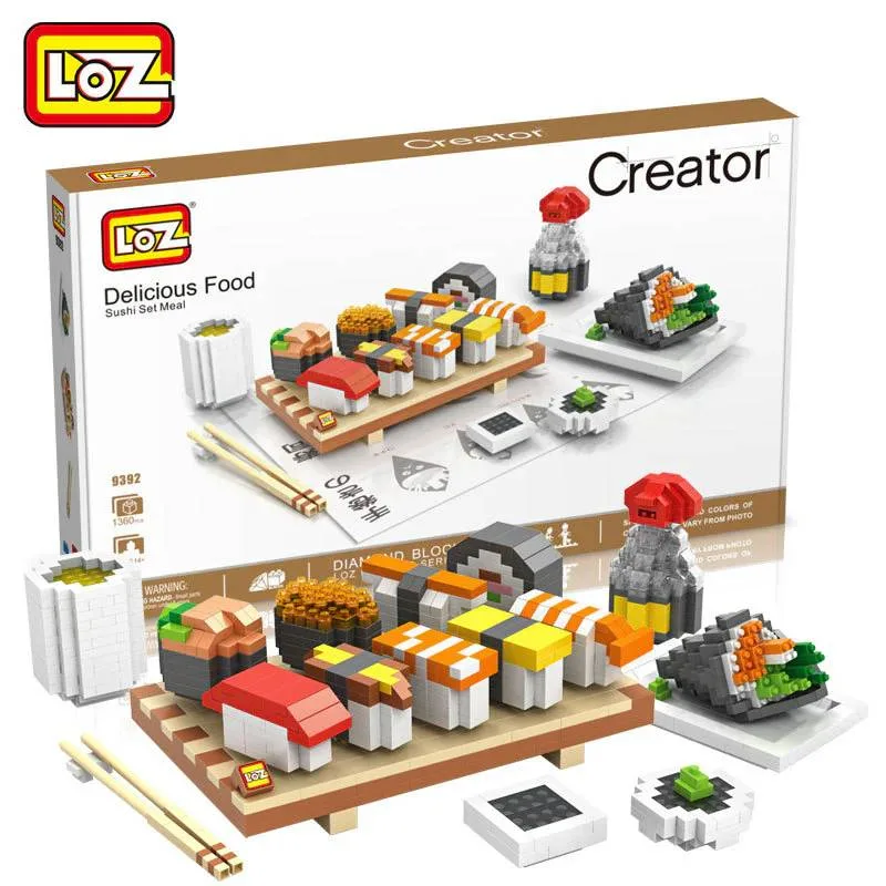 LOZ Set de Sushis (LOZ-9392) - prix et où acheter | Brick Broker