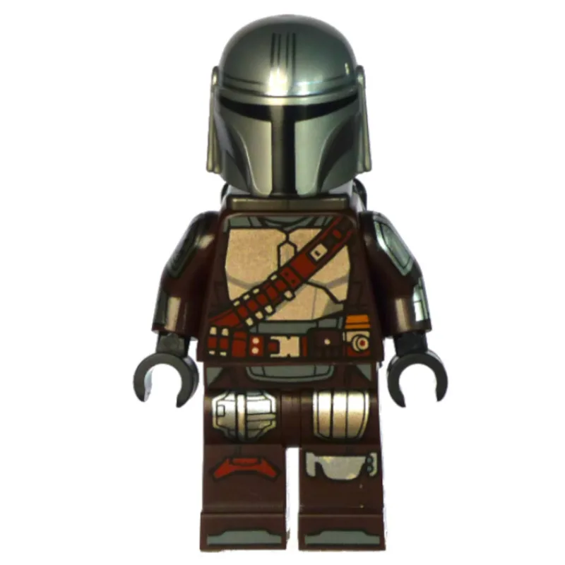 The Mandalorian / Din Djarin, Dark Brown Outf… — minifigurine LEGO | Brick Broker