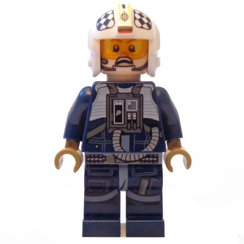 Rebel Pilot U-wing / Y-wing, Dark Blue Flight… — minifigurine LEGO | Brick Broker