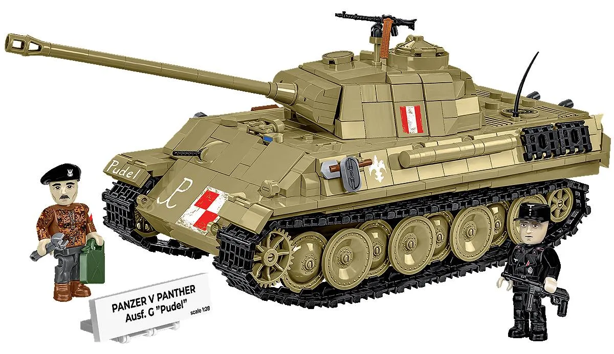 COBI Panzer V Panther Ausf. G "Pudel" (COBI-2655) - prix | Brick Broker