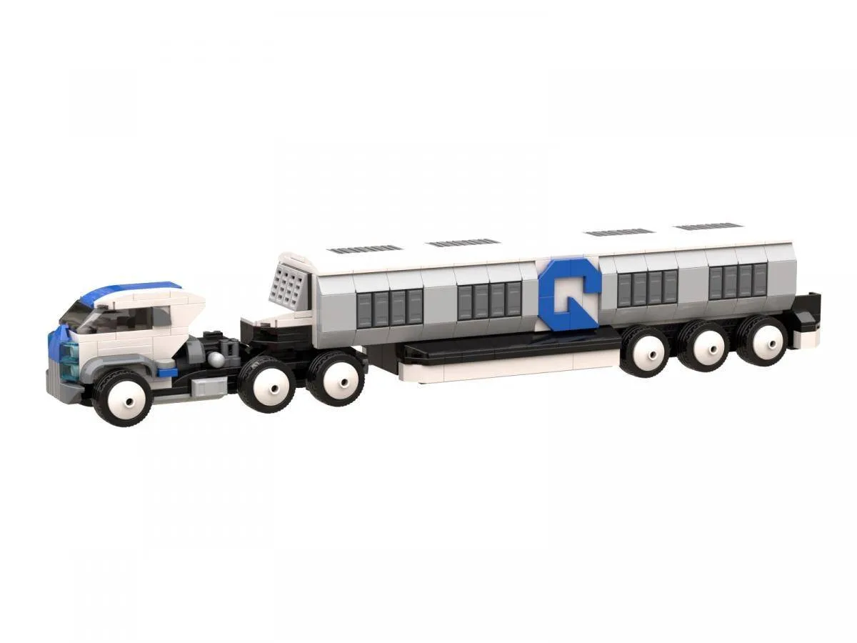 BlueBrixx Colonie quantique - Camion semi-remorque "Hauler" (BB-105175) - prix | Brick Broker