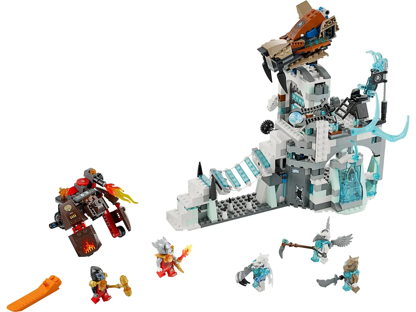 LEGO 70147 La forteresse de glace de Sir Fangar - prix | Brick Broker
