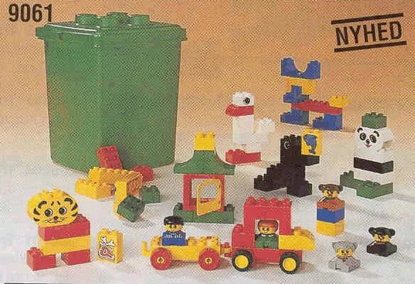 LEGO 9061 Seau Vert Basique Duplo - prix | Brick Broker