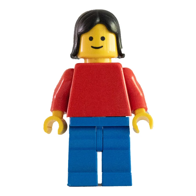 Woman - Red Torso, Blue Legs — dans quels sets LEGO ? (fig-004469) | Brick Broker