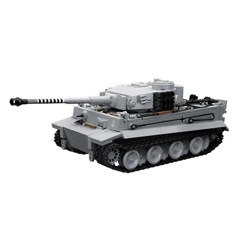 JIESTAR Kit de modèle de char lourd TK Two Tiger I (JS-TK8001) - prix | Brick Broker
