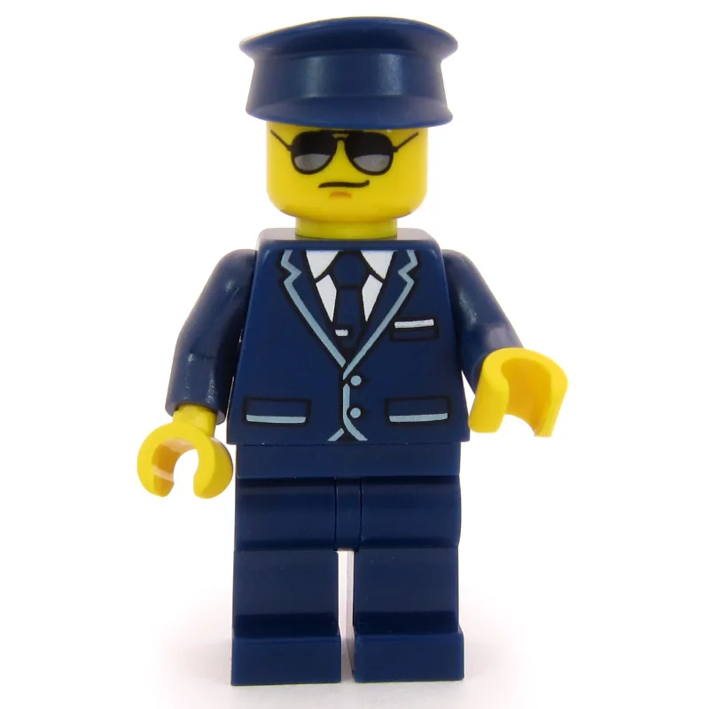 Pilot, Dark Blue Suit, Cap — dans quels sets LEGO ? (fig-017295) | Brick Broker