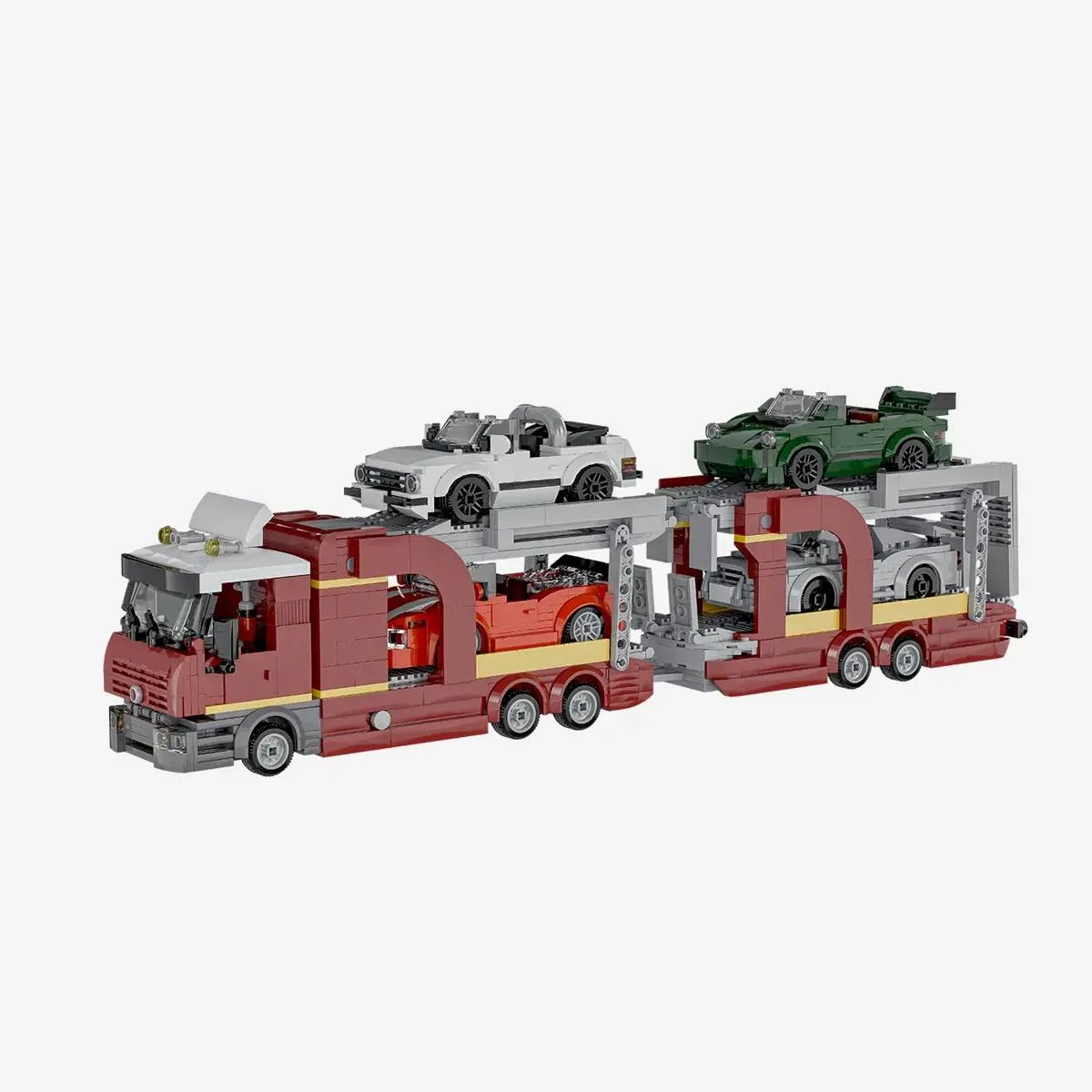 BlueBrixx Camion de transport de voitures (BB-108632) - prix | Brick Broker