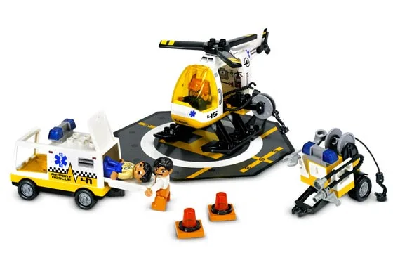 LEGO 7841 Unité de sauvetage en hélicoptère - prix | Brick Broker