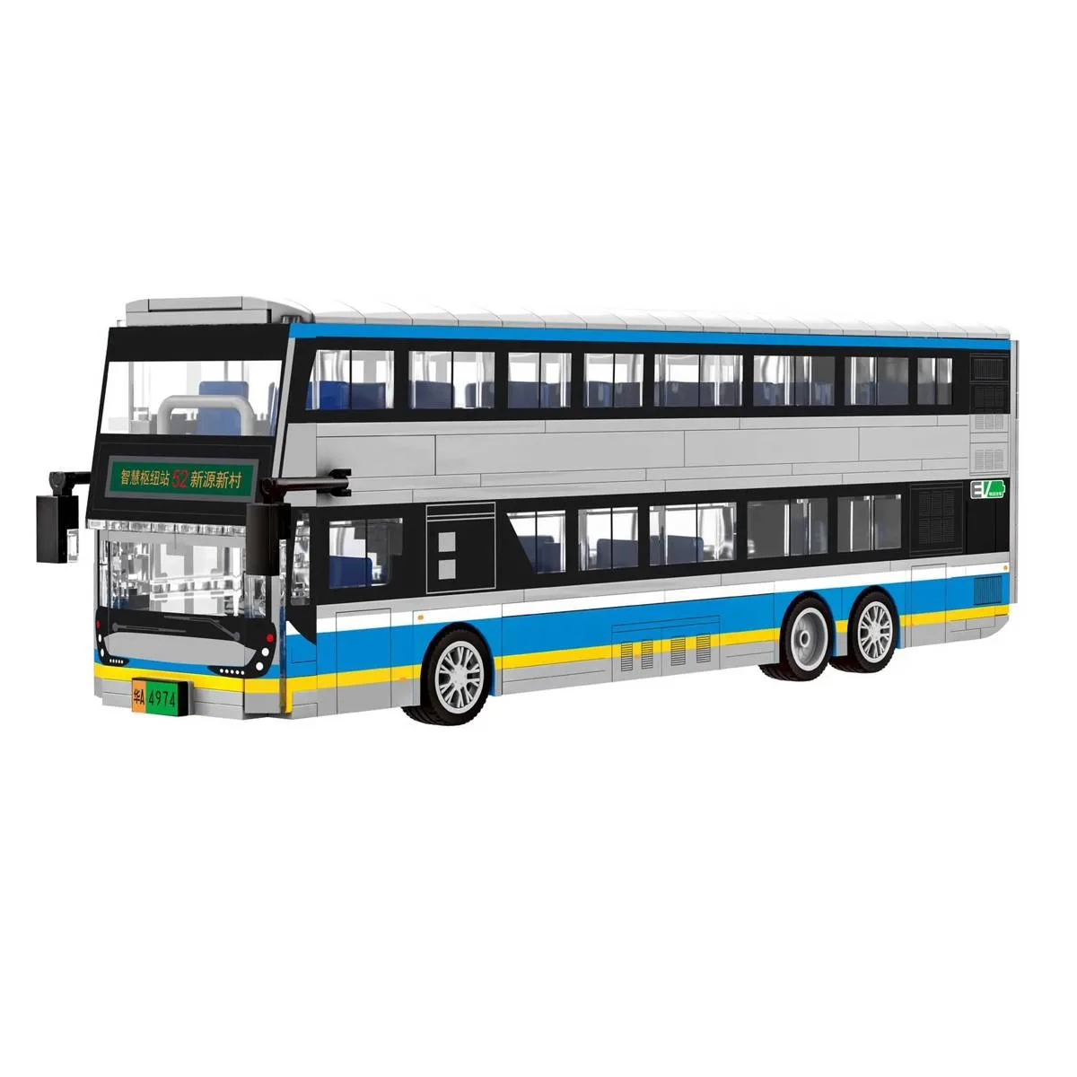 Wange Autobus électrique à deux étages (WAN-4974) - prix | Brick Broker