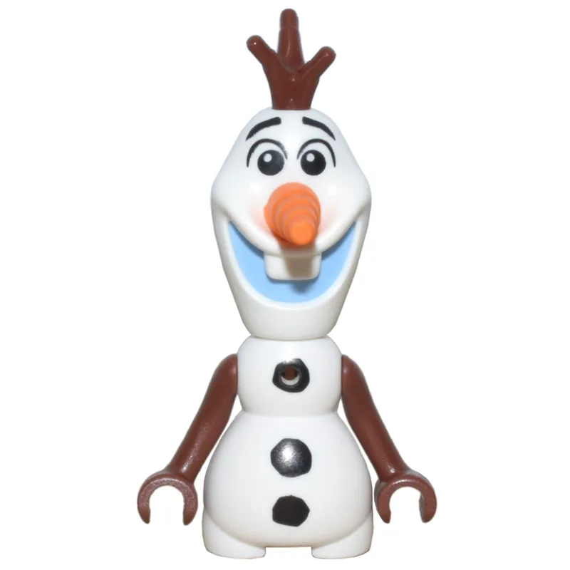 Olaf, Micro-Doll Arms, Stick Hair, Bright Lig… — minifigurine LEGO | Brick Broker