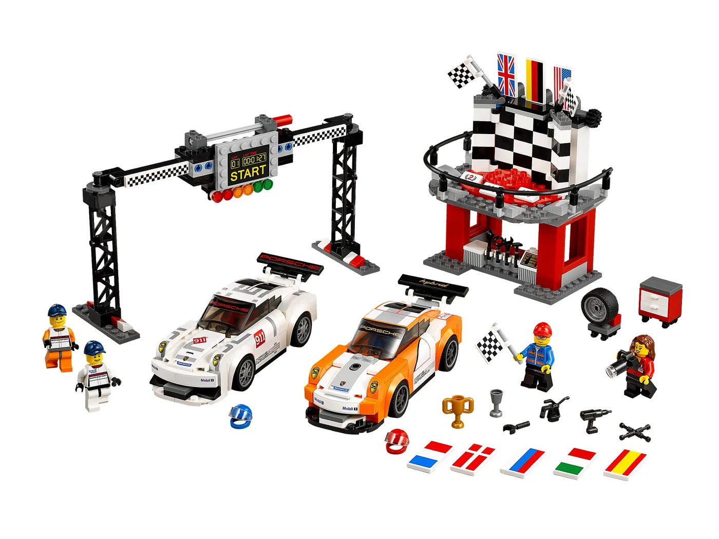 LEGO 75912 Ligne d'arrivée Porsche 911 GT - prix | Brick Broker