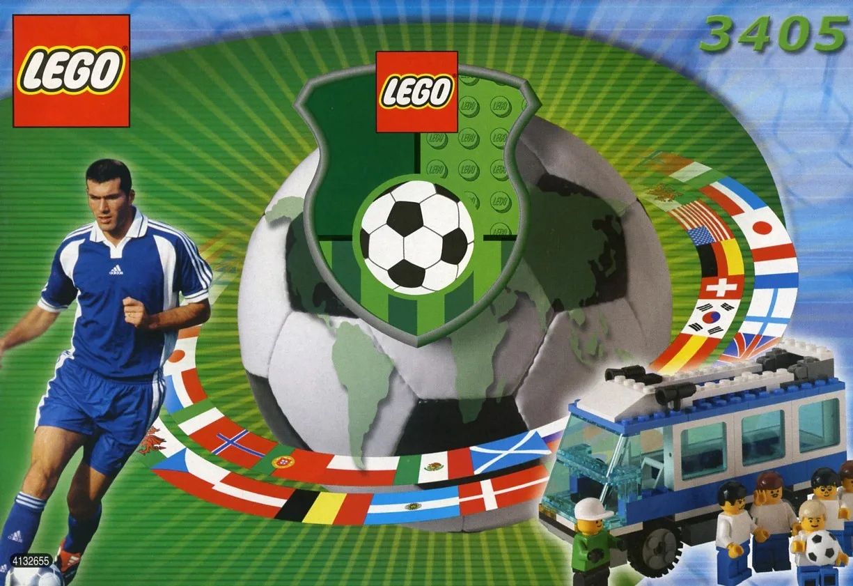 LEGO 3405 Bus de l'équipe (Bleu) - prix et où acheter | Brick Broker