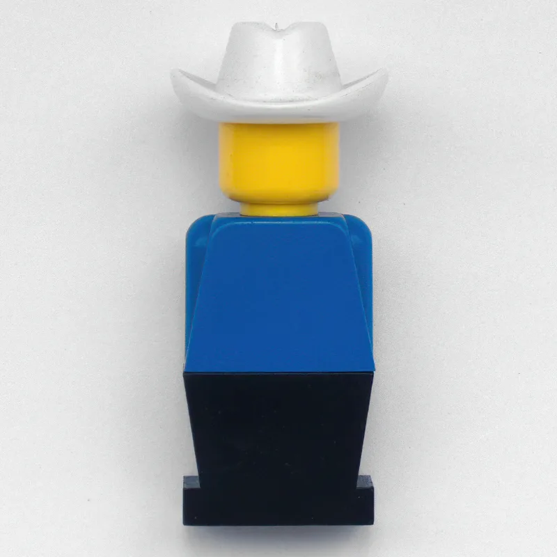 LEGOLAND Blue Torso, Black Legs, With Cowboy… — minifigurine LEGO | Brick Broker