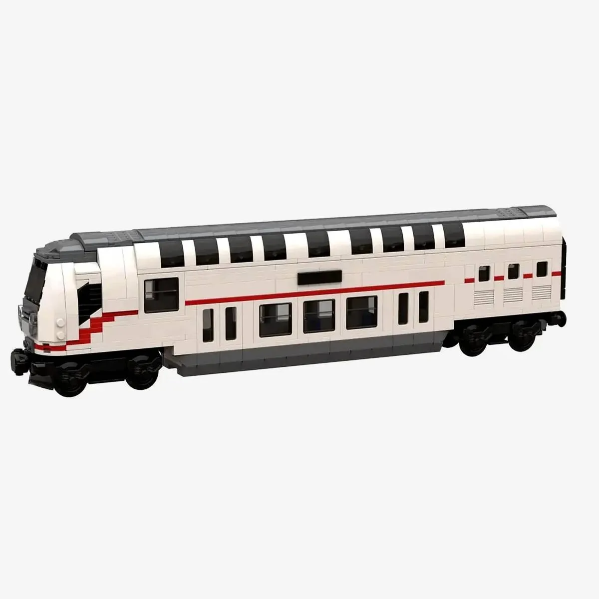 BlueBrixx Voiture de contrôle blanche et rouge (BB-104595) - prix | Brick Broker