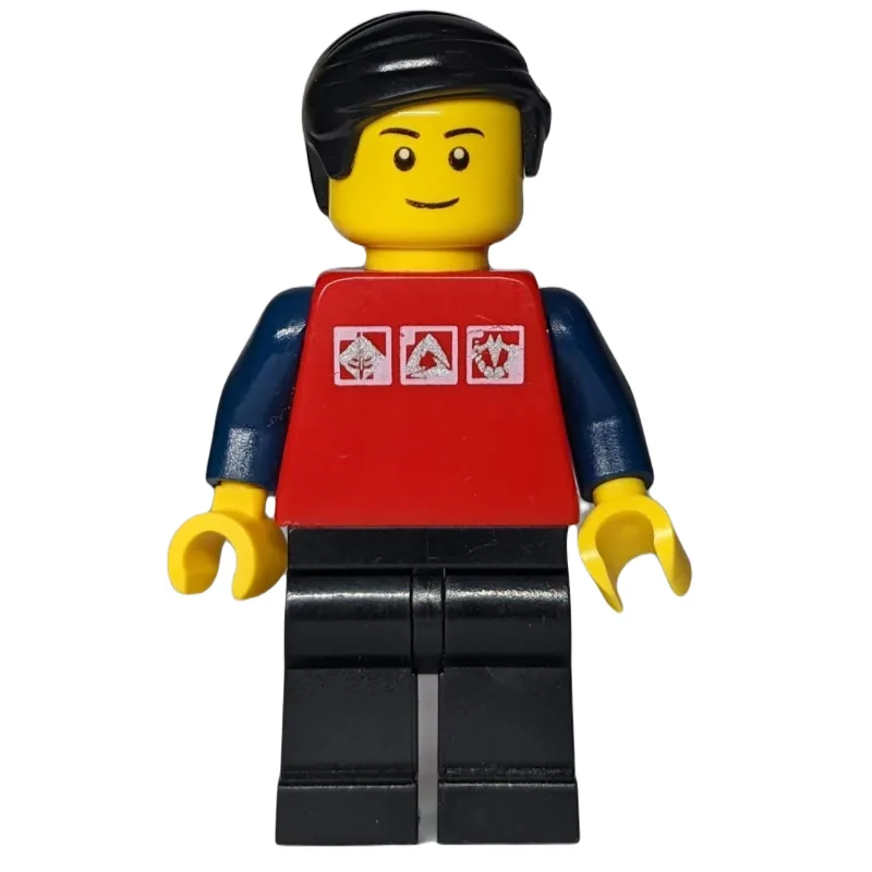 Red Torso, Black Legs, Black Hair — dans quels sets LEGO ? (fig-009518) | Brick Broker