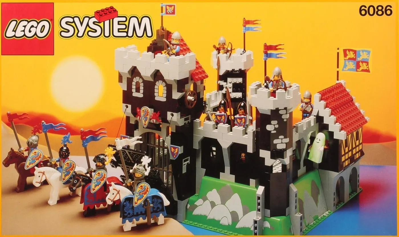 LEGO 6086 Le château du Chevalier Noir - prix | Brick Broker