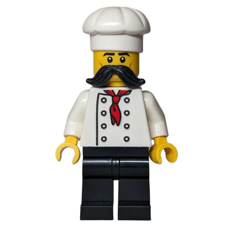 Chef, Black Legs, Black Moustache — dans quels sets LEGO ? (fig-016985) | Brick Broker