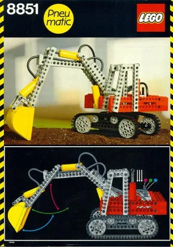 LEGO 8851 Excavatrice - prix et où acheter | Brick Broker