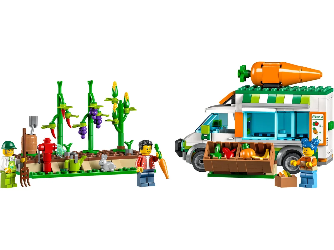 LEGO 60345 Camion du marché fermier - prix | Brick Broker
