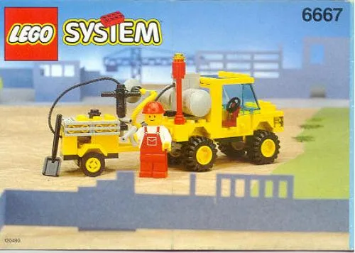 LEGO 6667 Réparateur de nids-de-poule - prix | Brick Broker