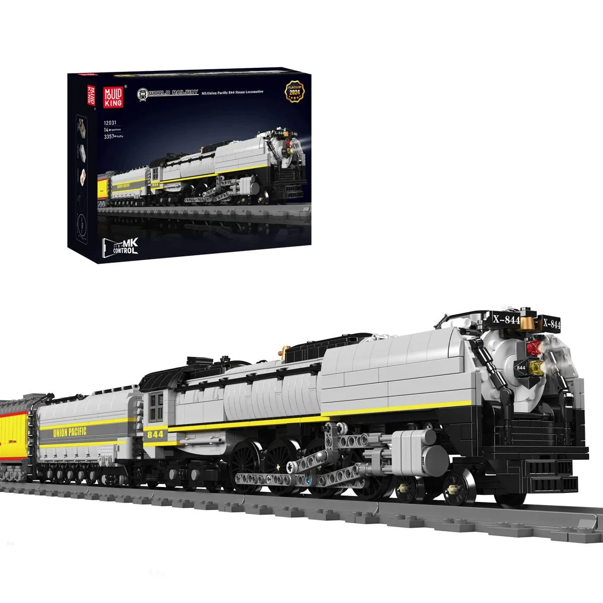 Mould King Locomotive à vapeur Union Pacific 844 (MOU-12031) - prix | Brick Broker
