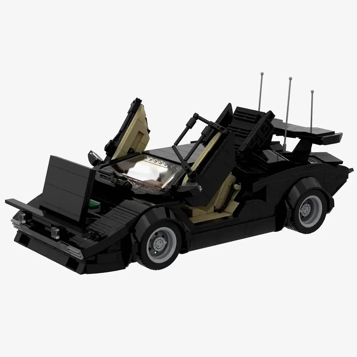 BlueBrixx Voiture de course sur autoroute (BB-107549) - prix | Brick Broker