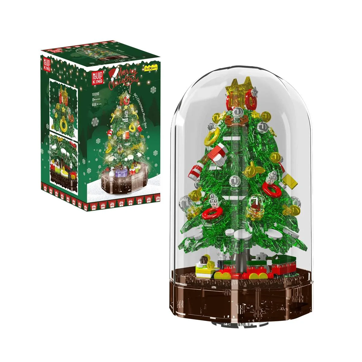 Mould King Boîte à Musique Arbre de Noël (MOU-10090) - prix | Brick Broker