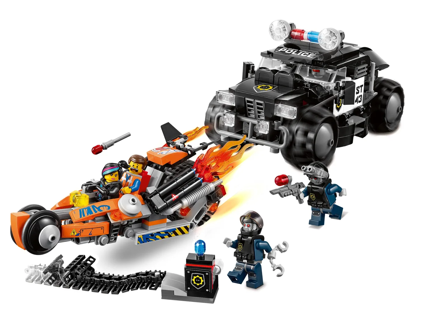 LEGO 70808 Course-poursuite en Super Moto - prix | Brick Broker