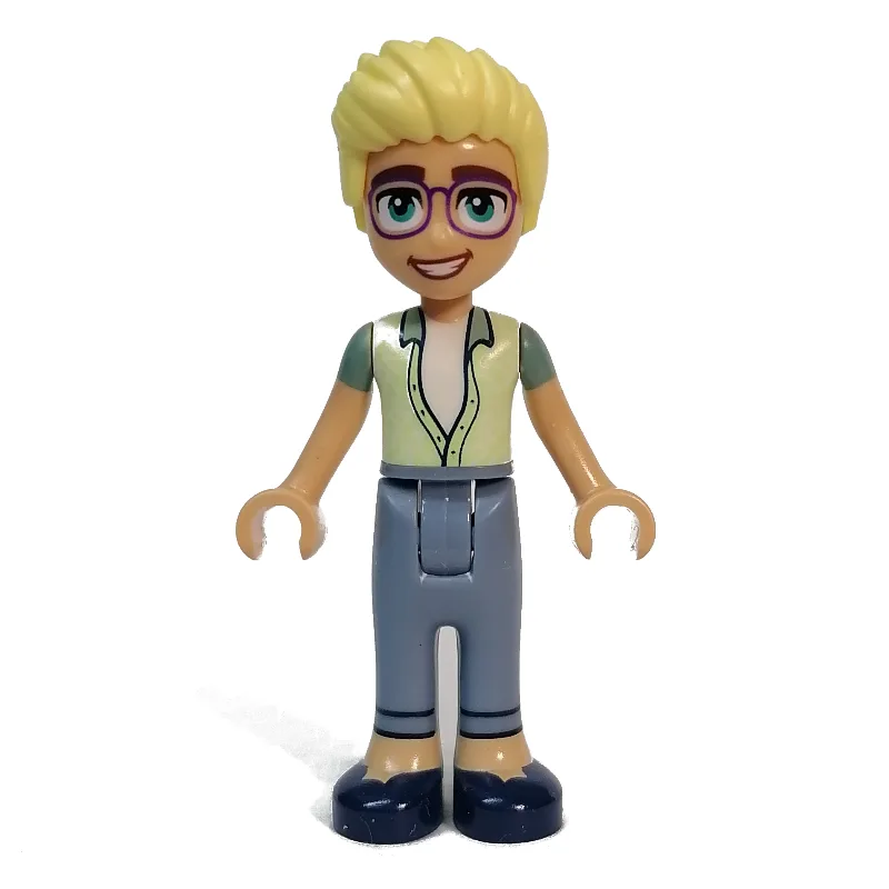 Olly - White Top, Sand Blue Legs — dans quels sets LEGO ? (fig-013248) | Brick Broker