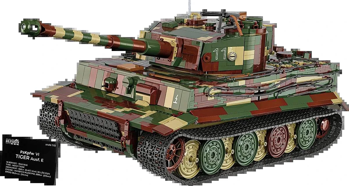 COBI Panzerkampfwagen VI Tiger Ausf. E - Executive Edition (COBI-2807) - prix | Brick Broker
